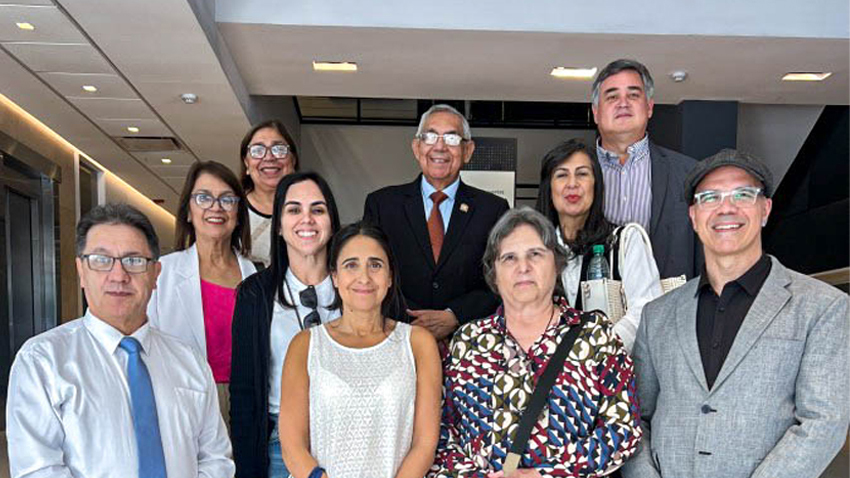 Autoridades de la Universidad Privada del Este (Paraguay) visitaron el Centro de Simulación INSPIRE – Fundación FEMEBA